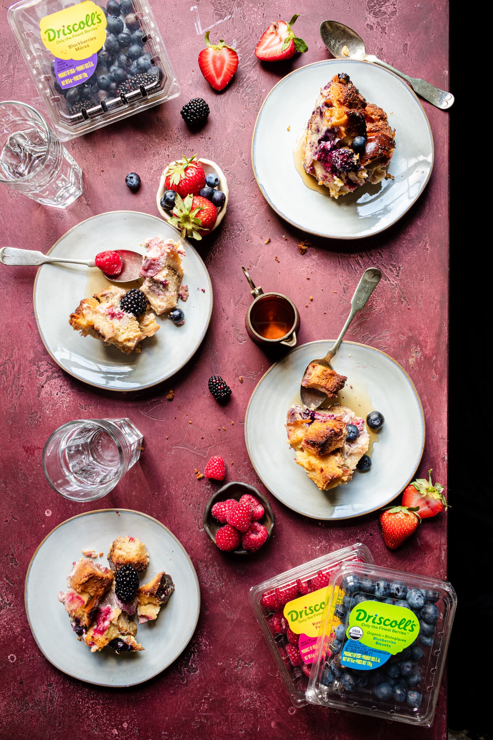 Berry Bread Pudding