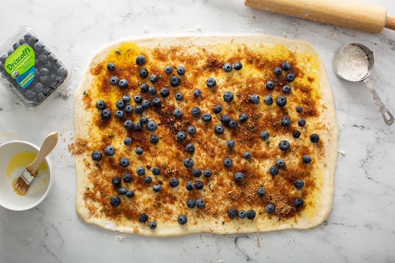 Blueberry Cinnamon Rolls