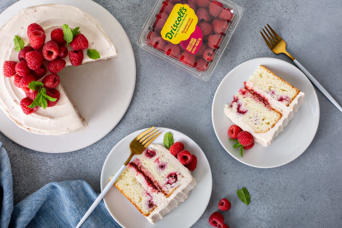 easy raspberry cake