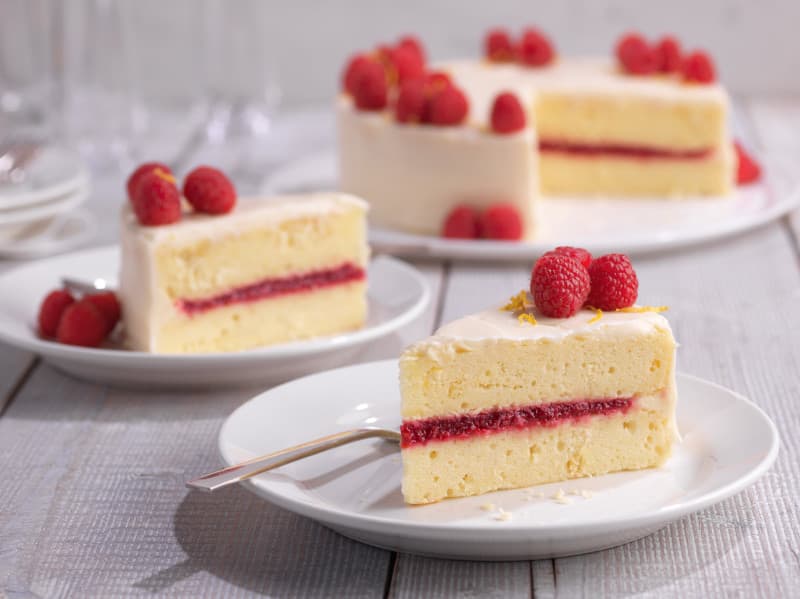 Raspberry Lemon Cake