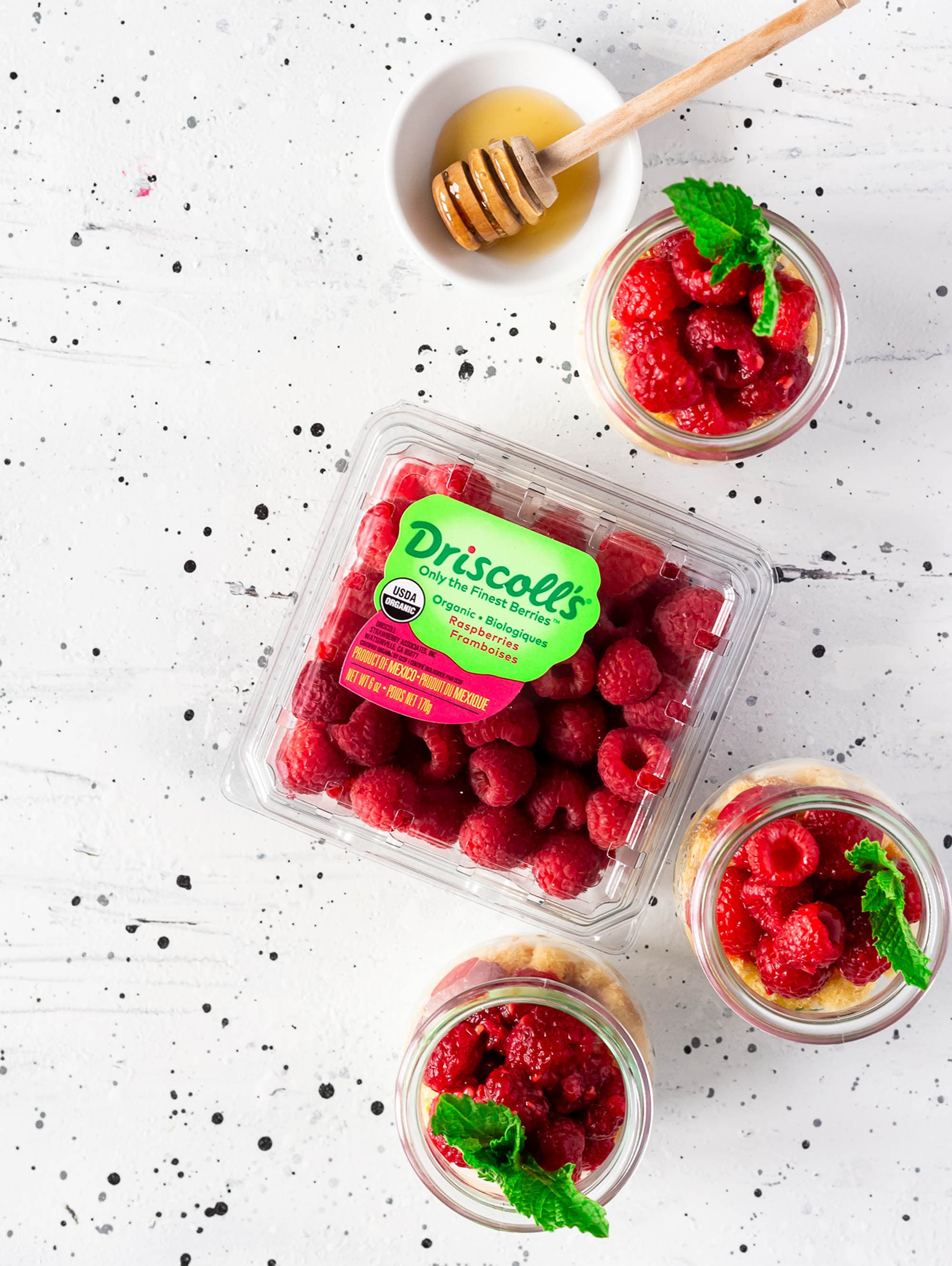 Driscoll's Raspberry Parfait