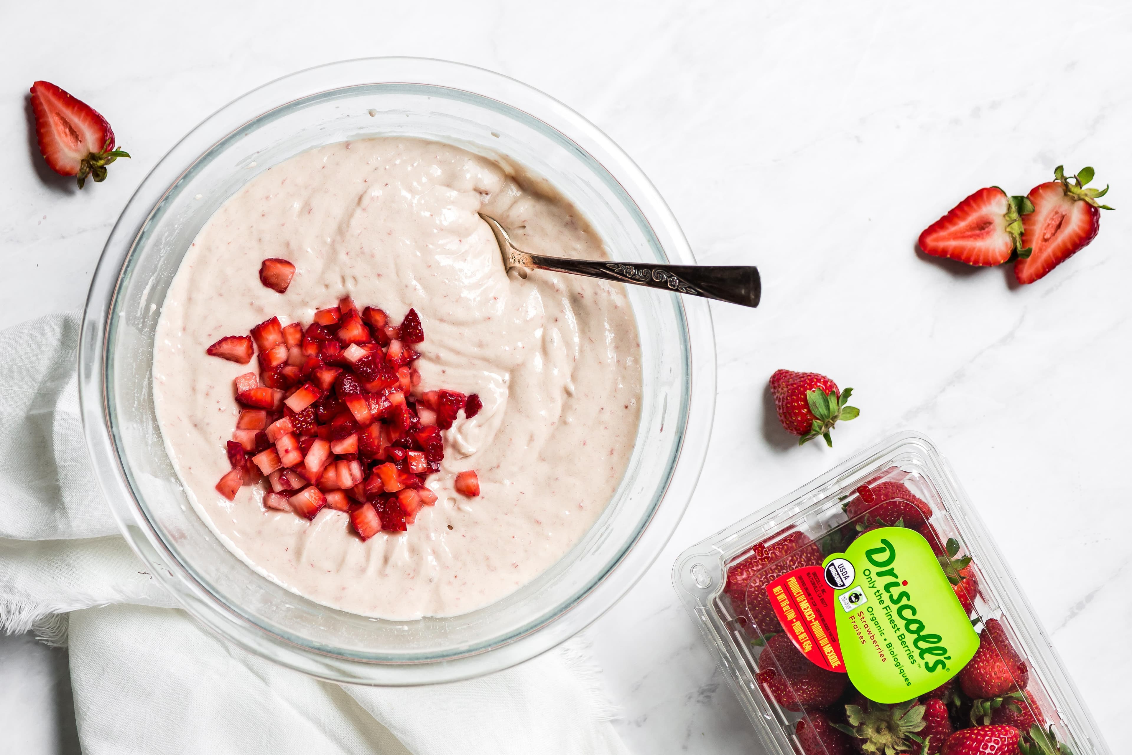 Driscoll's Strawberry Cupcakes