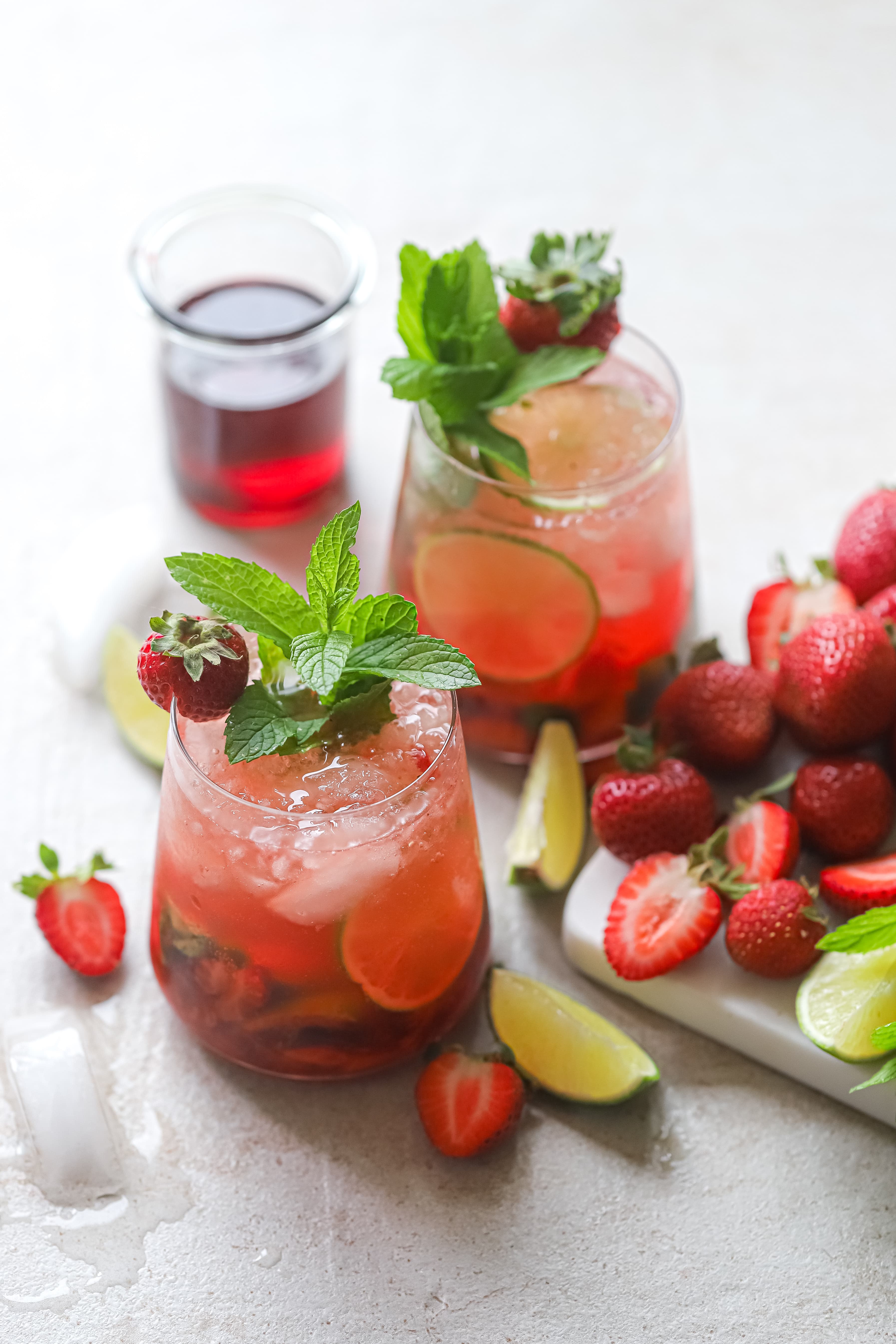 Strawberry Gin Mojito