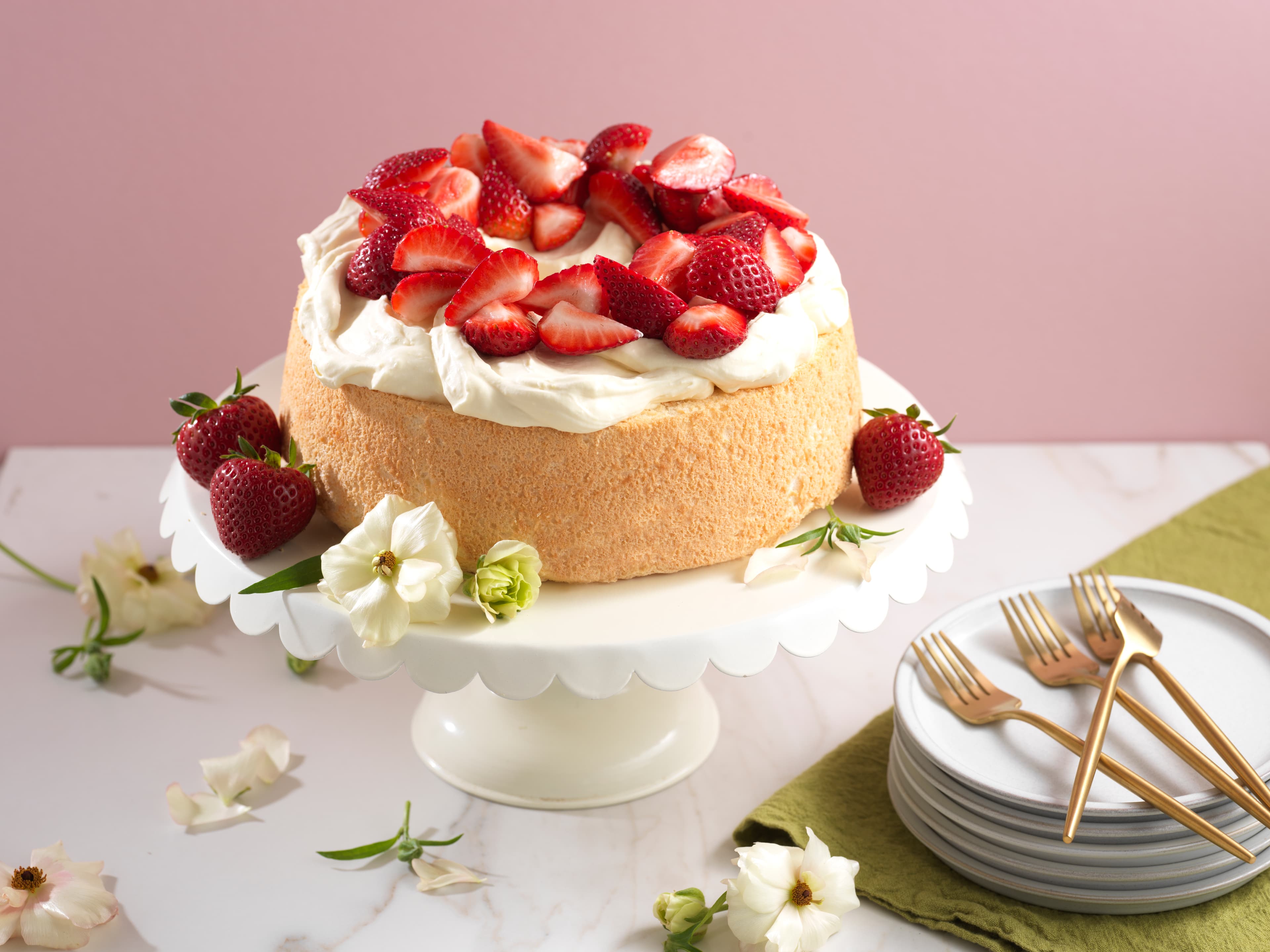 Angel Food Strawberry Shortcake