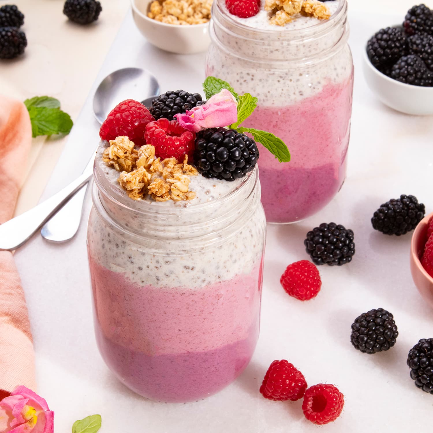 Berry Sheet Pan Pancakes with Driscolls Berries