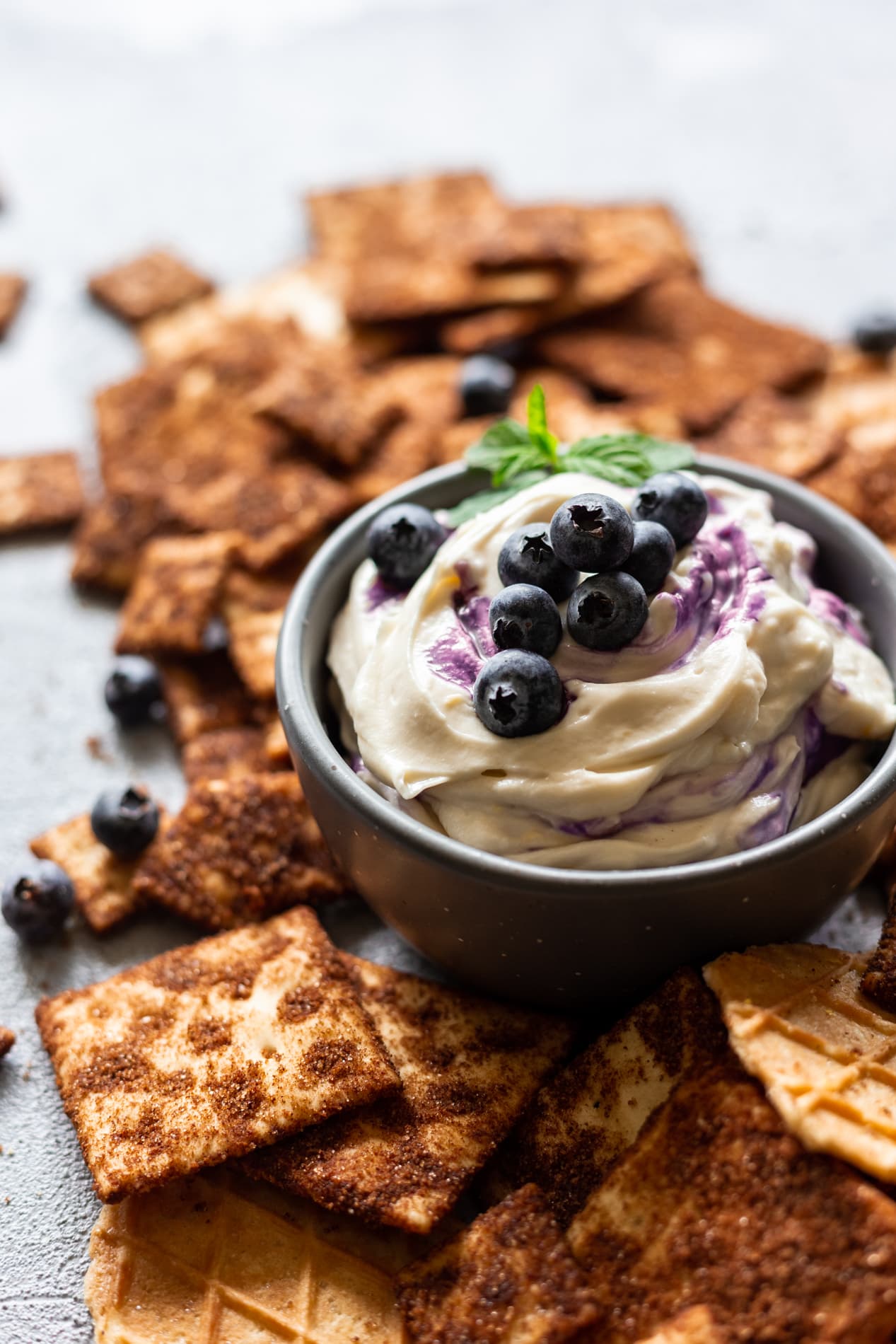 Blueberry Cheesecake Dip