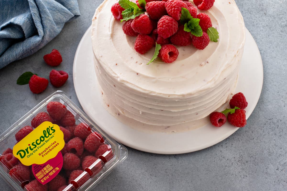 easy raspberry cake