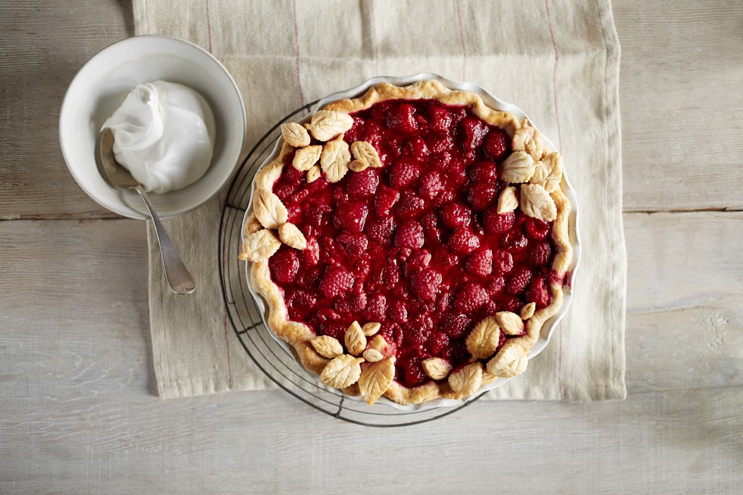 Low Sugar Raspberry Pie