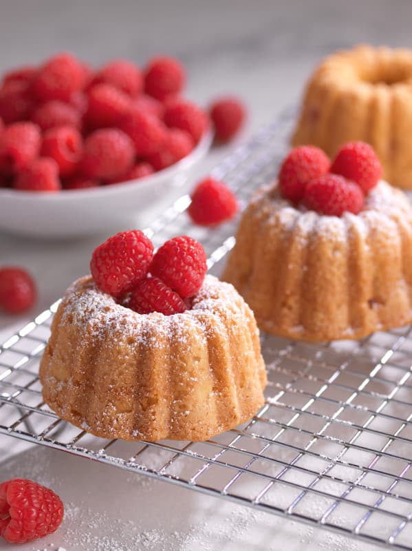 Mini Olive Oil Bundt Cakes