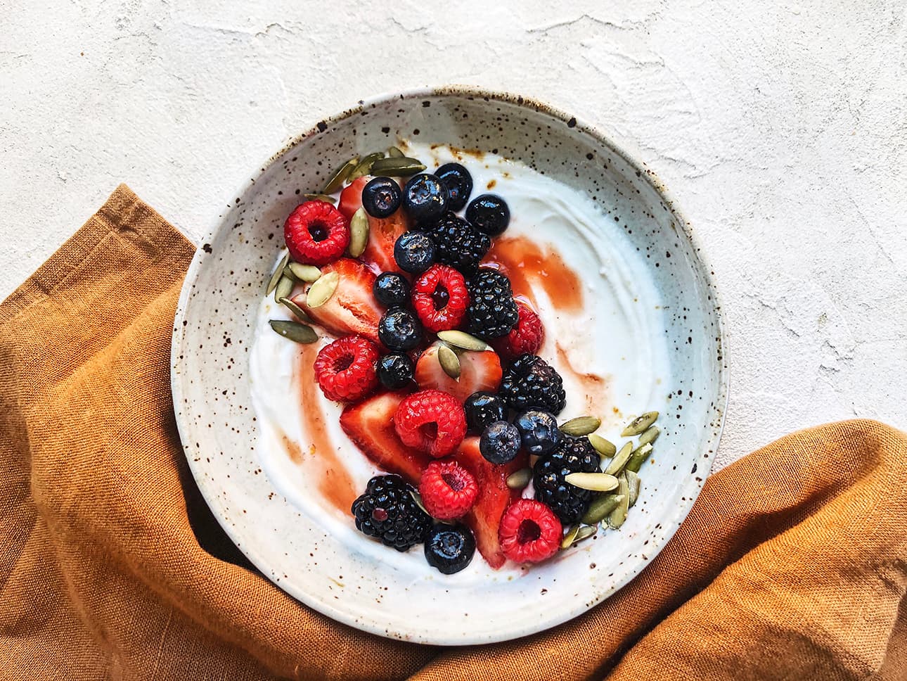 Mixed Berry Breakfast Bowl