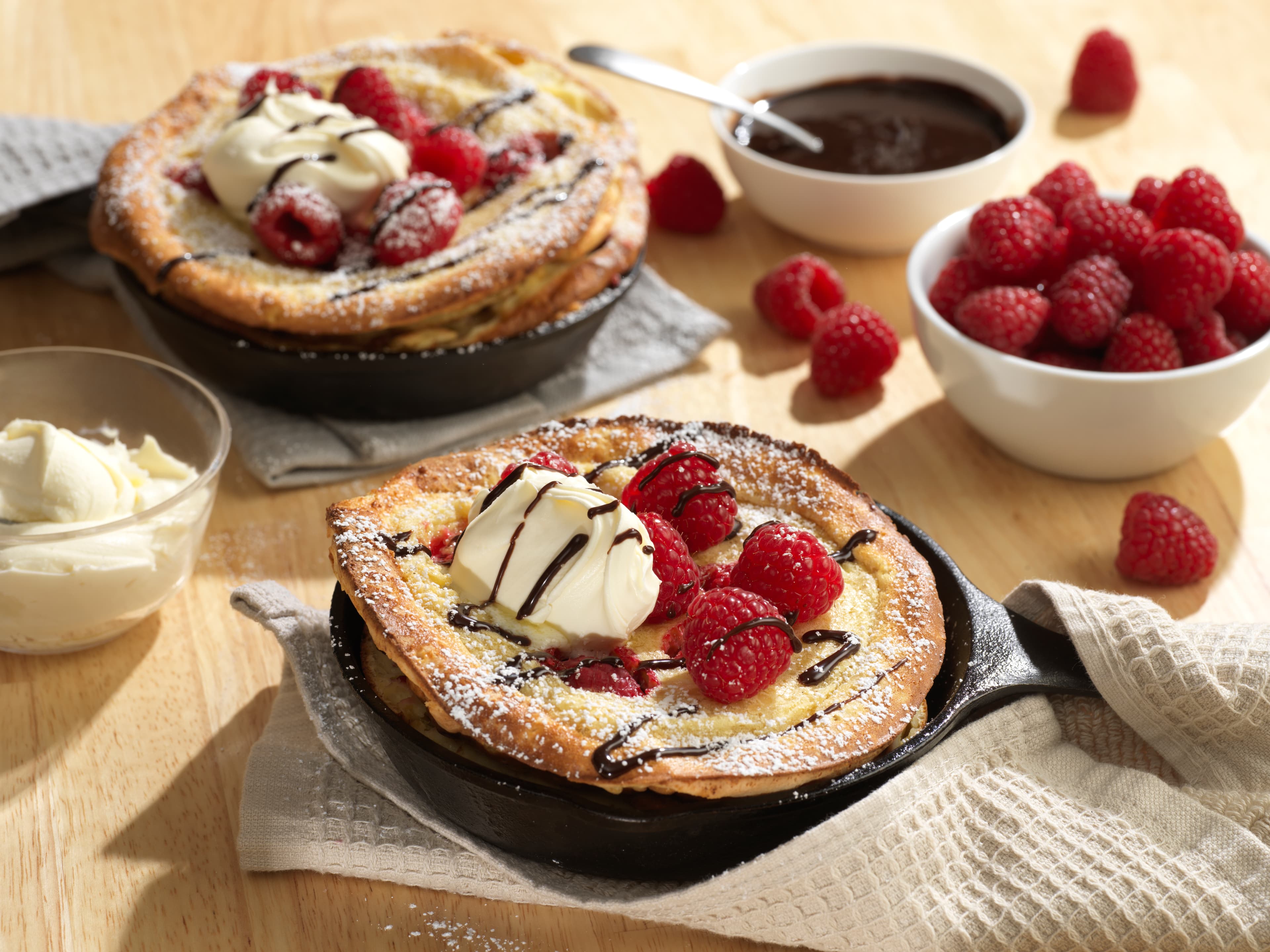Raspberry Dutch Baby