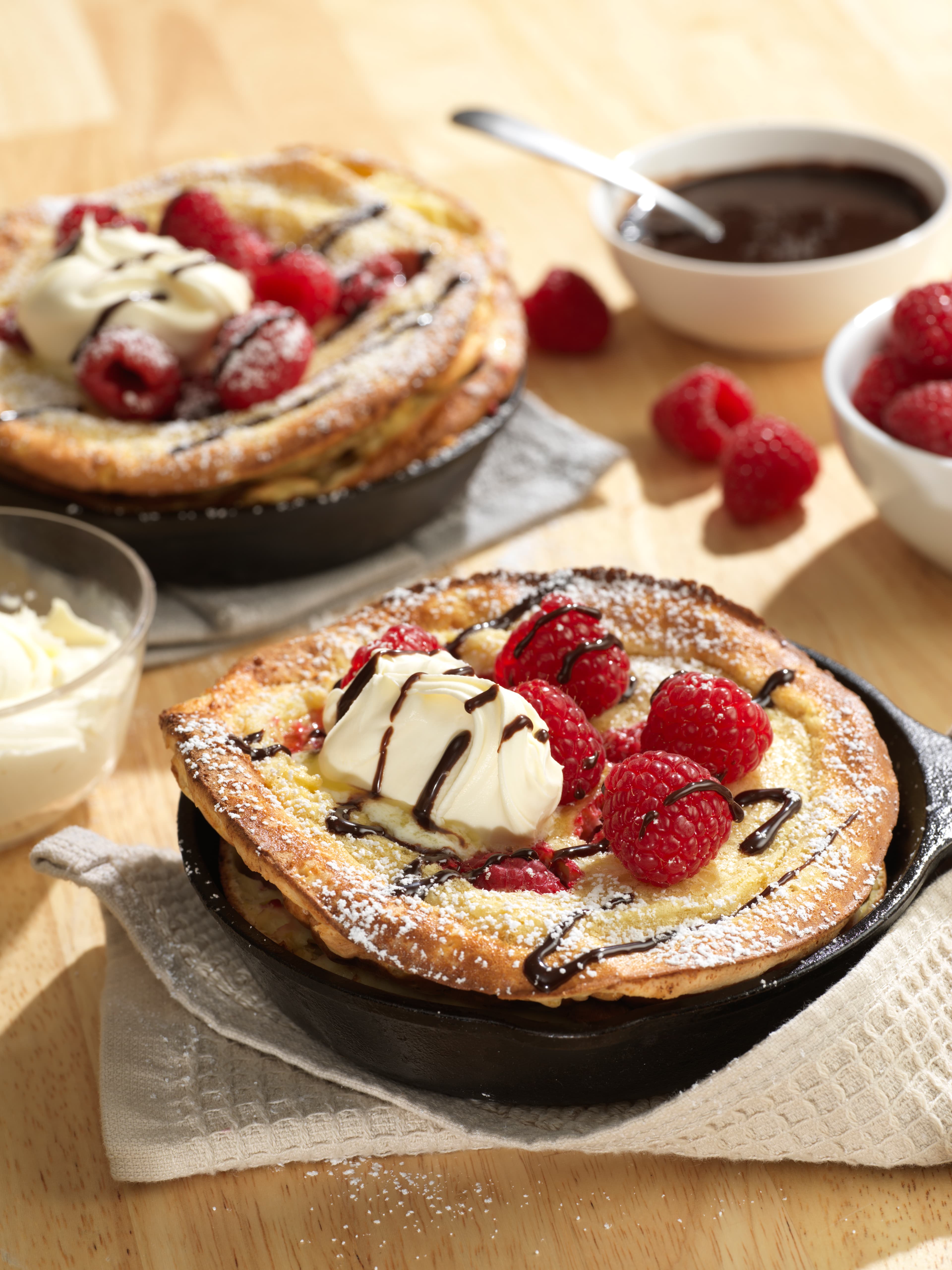Raspberry Dutch Baby