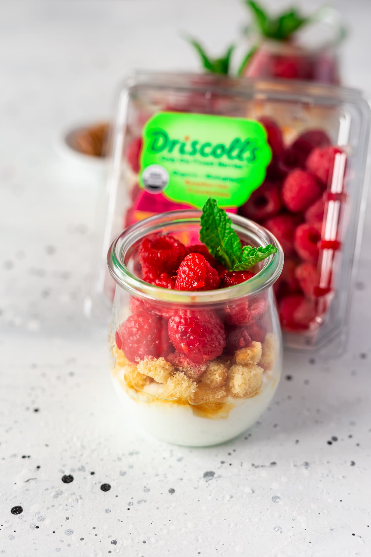 Driscoll's Raspberry Parfait