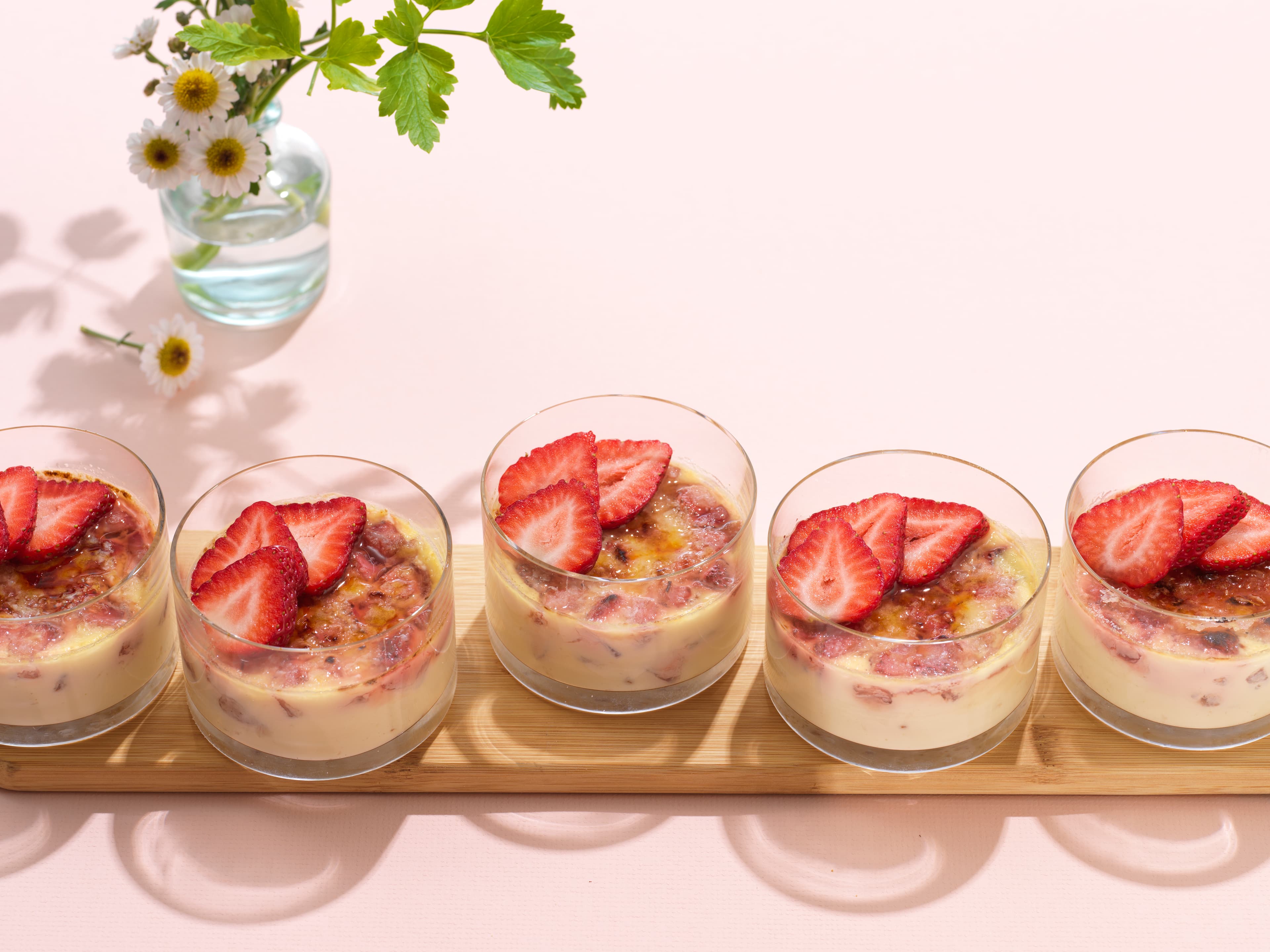 Strawberry Creme Brulee