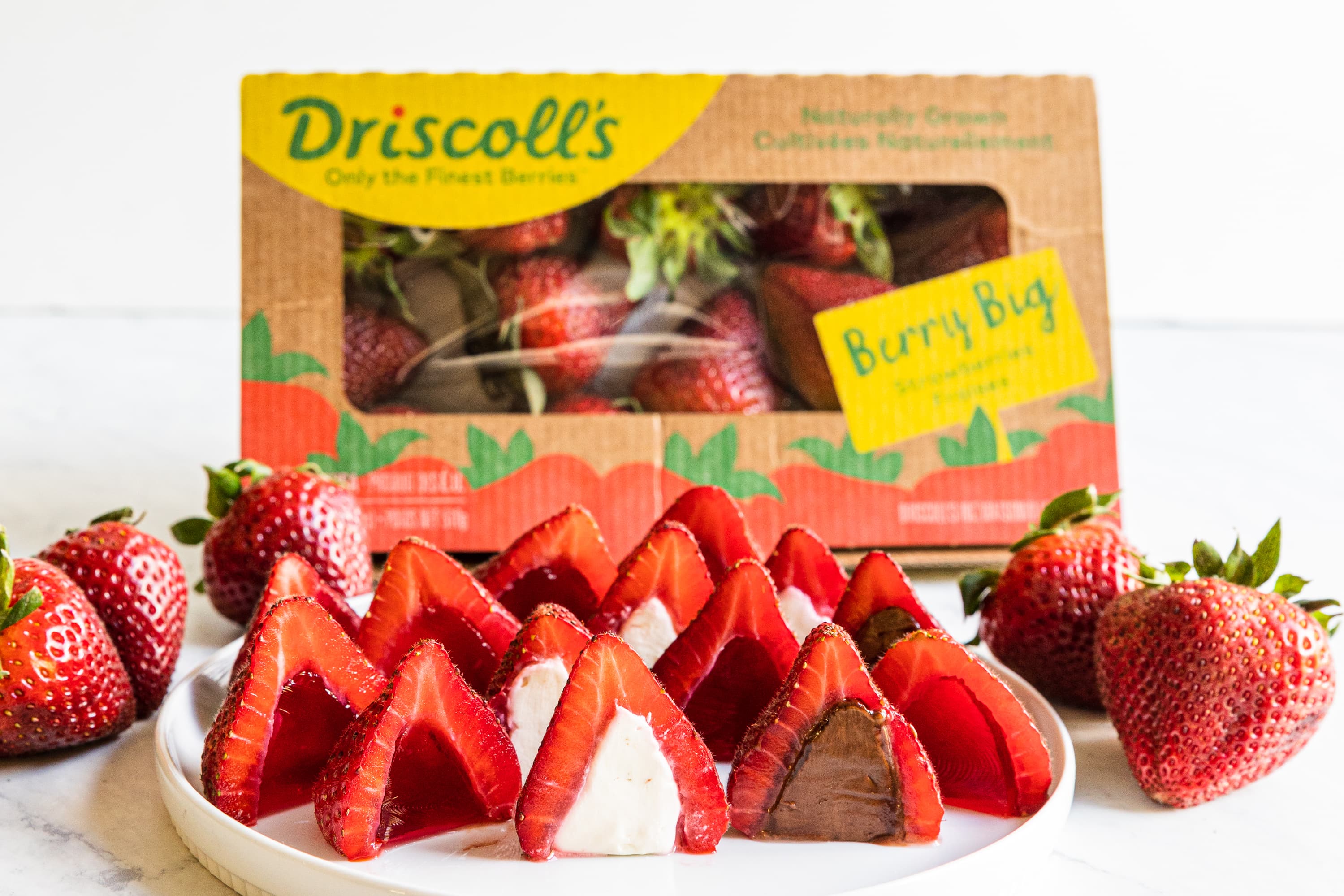 Driscoll's stuffed strawberries