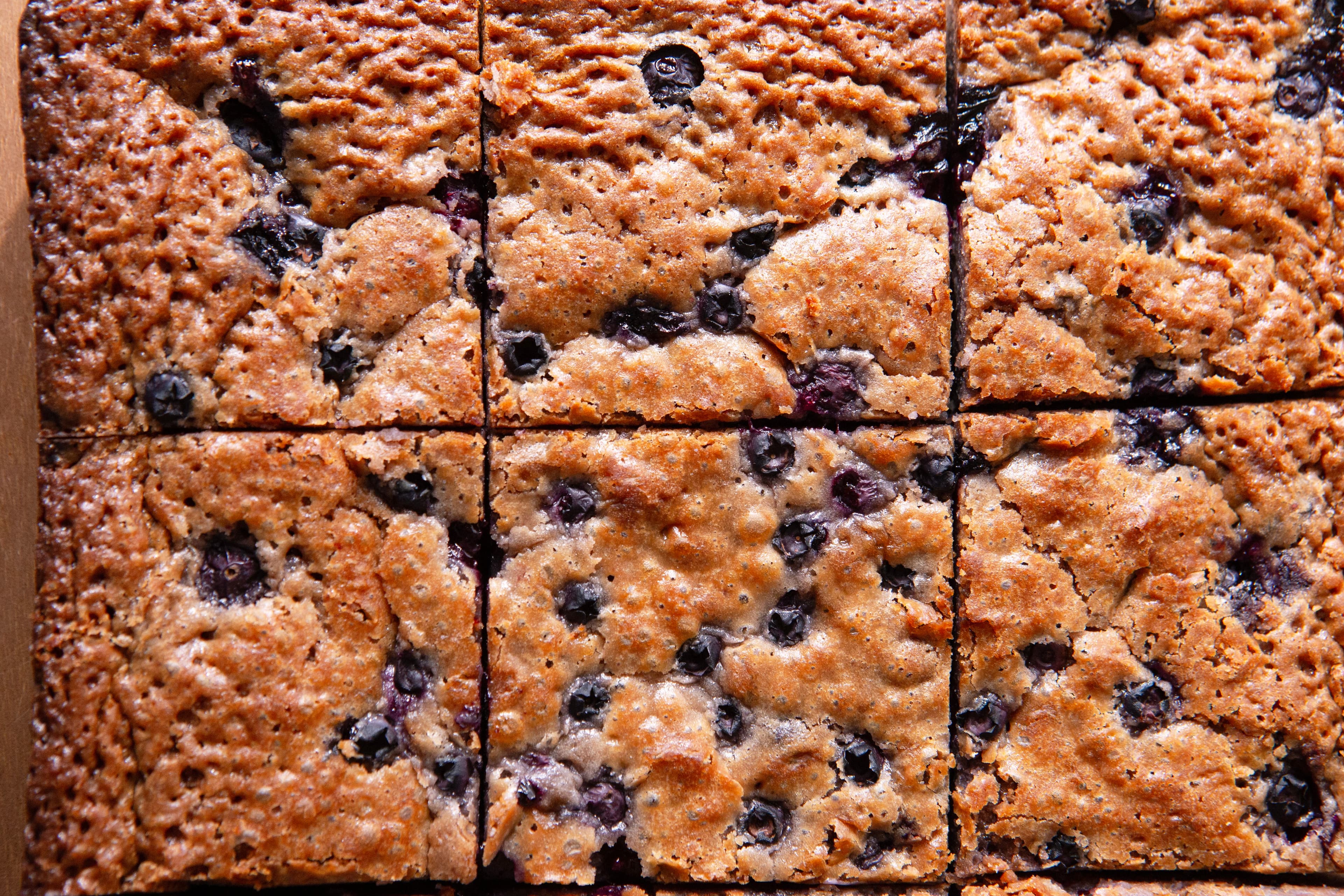 blueberry white chocolate brownies