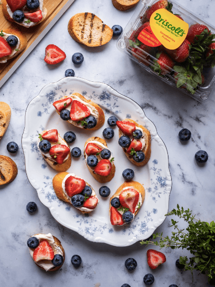 Goat cheese crostini recipe