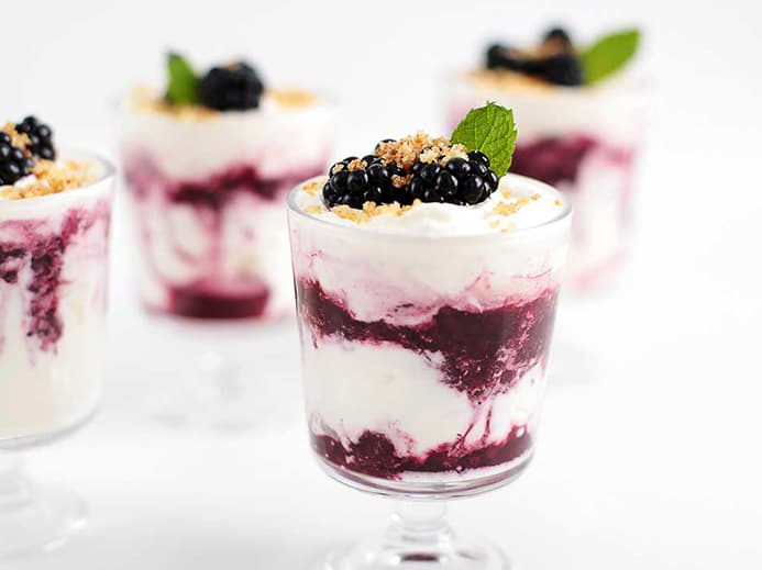Blackberry Bourbon Fool