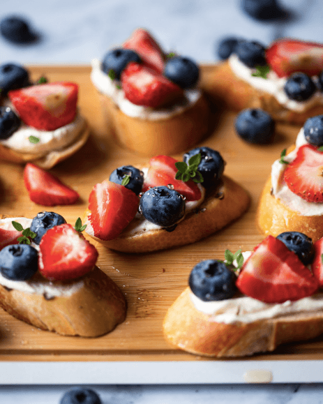 Goat cheese crostini recipe